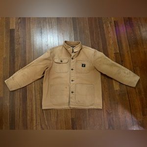 L.C. King Brown Duck Chore Coat